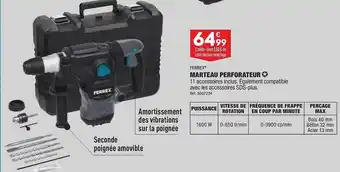 ALDI Ferrex marteau perforateur offre
