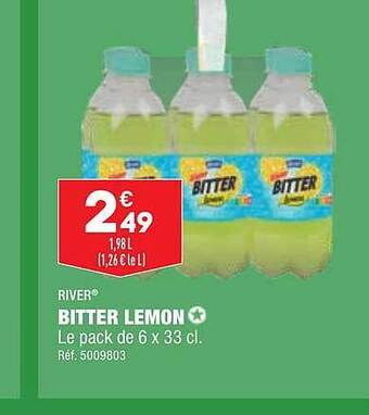 ALDI River bitter lemon offre