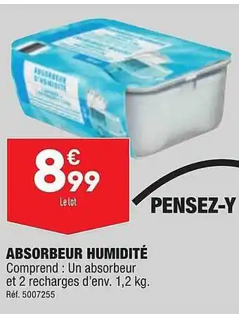ALDI Absorbeur humidité offre