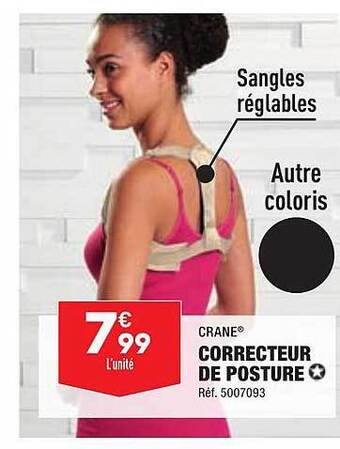 ALDI Crane correcteur de posture offre