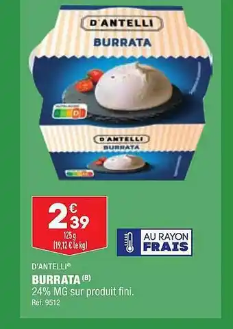 D'antelli burrata