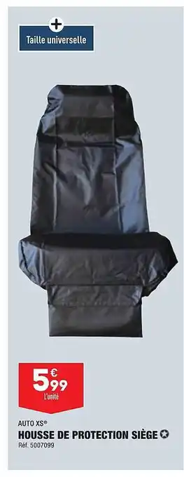 ALDI Auto xs housse de protection siège offre