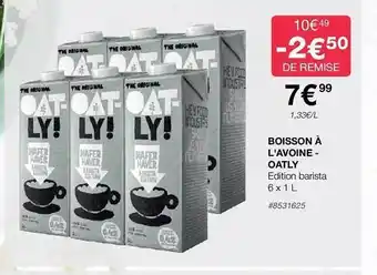 Costco Boisson à l'avoine - oatly offre