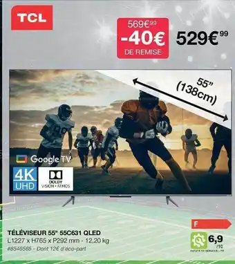 Costco Téléviseur 55 offre