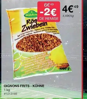 Costco Oignons frits - kühne offre
