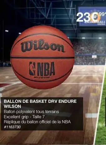 Costco Ballon de basket drv endure wilson offre