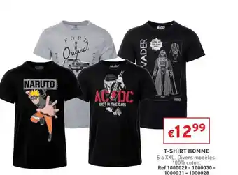Trafic T-shirt homme offre