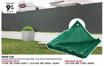 Shopix Brise-vue offre