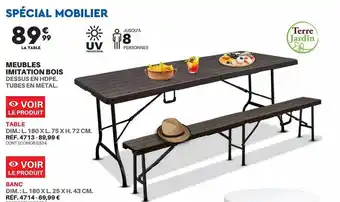 Shopix Meubles imitation bois offre