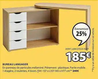 JYSK Bureau langager offre