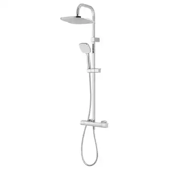 Castorama Colonne de douche thermostatique goodhome teesta offre
