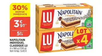 Maximarché Napolitain individuel classique lu offre