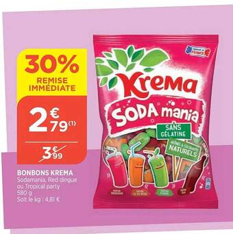 Maximarché Bonbons krema offre