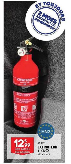 Anaf extincteur 1 kg