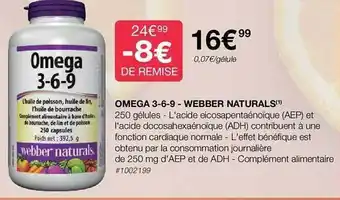 Costco Omega 3-6-9 - webber naturals offre