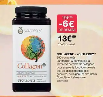 Costco Collagène - youtheory offre