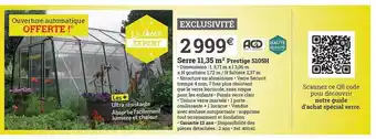 Espace emeraude Serre 11.35 m² prestige s105h acd offre