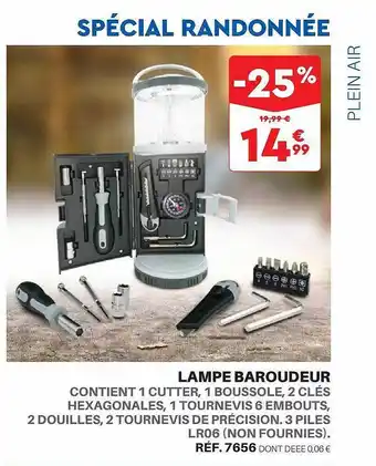 Shopix Lampe baroudeur offre