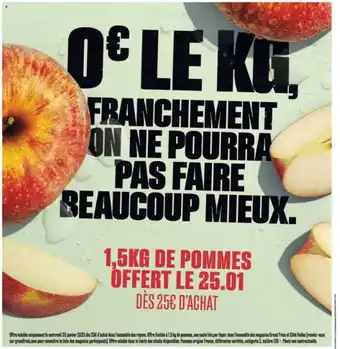 Grand Frais Pommes offre