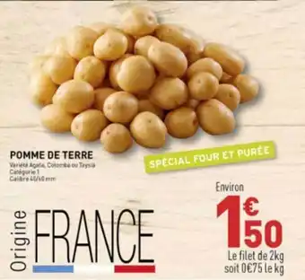 Grand Frais Pomme de terre offre
