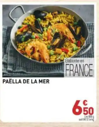Grand Frais Paëlla de la mer offre