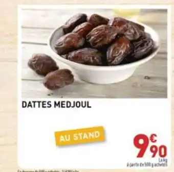Grand Frais Dattes medjoul offre