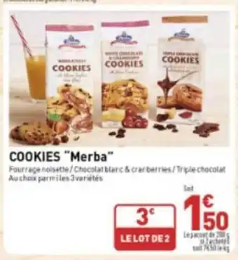 Grand Frais Cookies offre