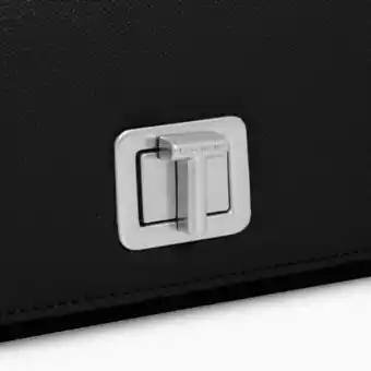 Le Tanneur Mini sac bandoulière eva en cuir grain caviar offre