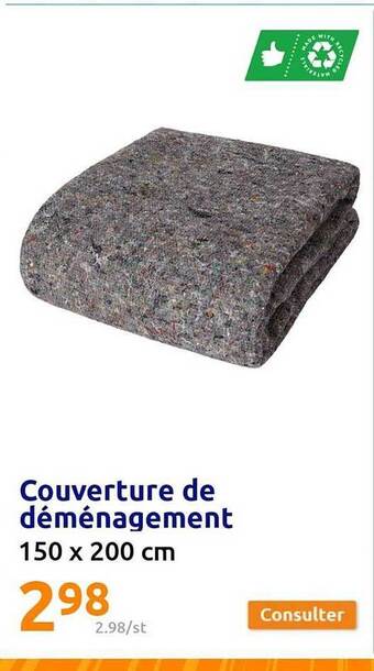 Action Couverture de déménagement offre