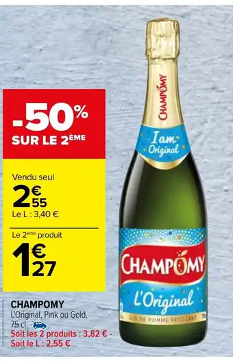 Carrefour Champomy offre