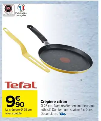 Crêpière citron