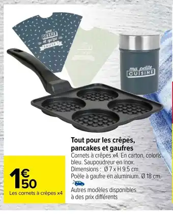 Tout pour les crĂȘpes , pancakes et gaufres