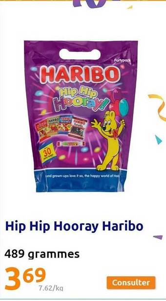 Action Hip hip hooray haribo offre