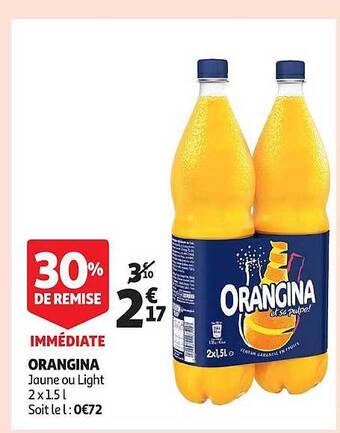 Auchan Orangina offre