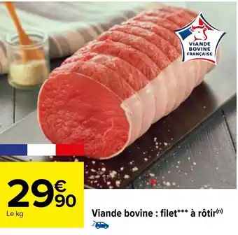 Carrefour Viande Bovine: Filet à Rôtir offre