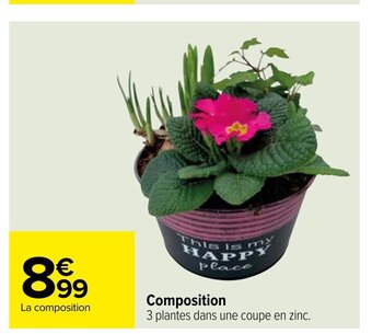 Carrefour Composition offre