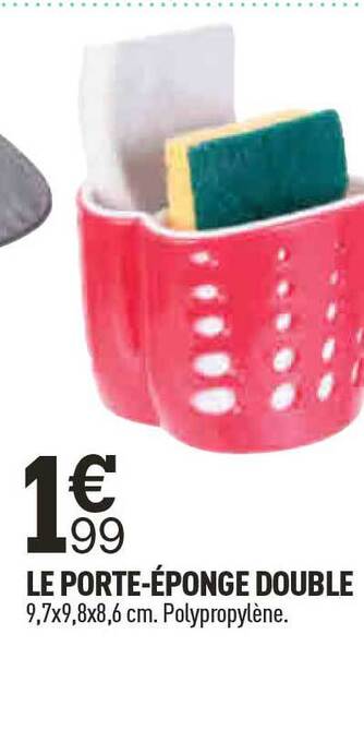 Centrakor Le porte-éponge double offre
