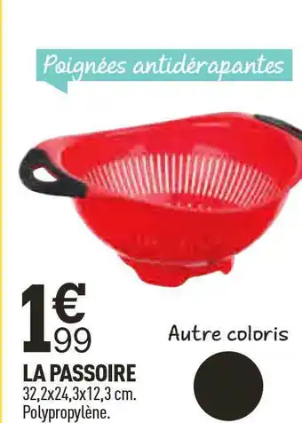 Centrakor La passoire offre