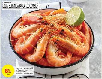 Intermarché Hyper Crevettes cuites offre
