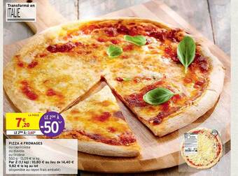 Intermarché Hyper Pizza 4 fromages offre