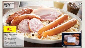 Intermarché Hyper Choucroute garnie offre