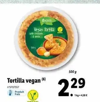 Vemondo tortilla vegan