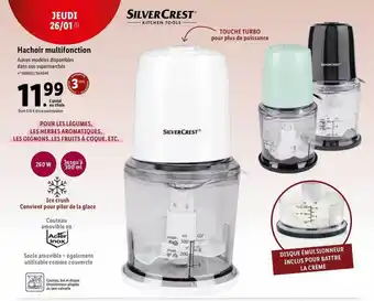 Lidl Hachoir multifonction silver crest offre