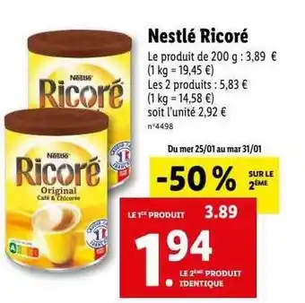 Nestlé ricoré