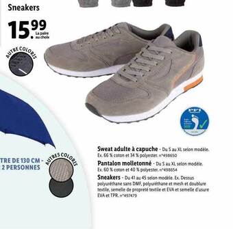 Lidl Sneakers offre