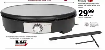 Lidl Crêpière silver crest offre