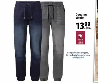 Lidl Jogging denim offre