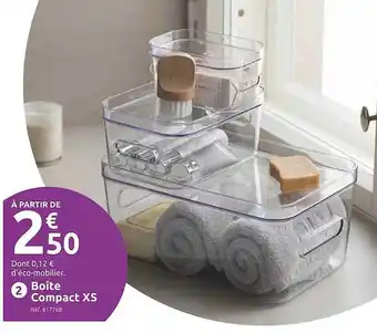 Mr Bricolage Boîte compact xs offre