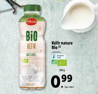 Kéfir nature bio