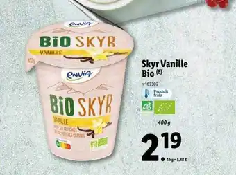 Lidl Skyr vanille bio offre